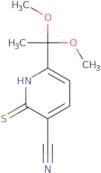 6-(1,1-Dimethoxy-ethyl)-2-mercapto-nicotinonitrile