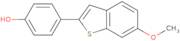 6-Methoxy-2-(4-hydroxyphenyl)benzo[b]thiophene