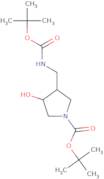 tert-Butyl 3-[2-(tert-butoxy)-2-oxoethyl]-4-hydroxypyrrolidine-1-carboxylate