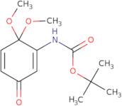 tert-Butyl (6,6-dimethoxy-3-oxocyclohexa-1,4-dien-1-yl)carbamate