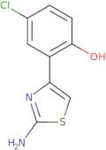 2-(2-Amino-1,3-thiazol-4-yl)-4-chlorophenol