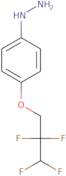 [4-(2,2,3,3-Tetrafluoropropoxy)phenyl]hydrazine hydrochloride