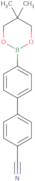 4-(5,5-Dimethyl-1,3,2-dioxaborinan-2-yl)-[1,1-biphenyl]-4-carbonitrile