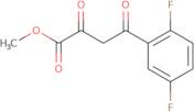 Methyl 4-(2,5-difluorophenyl)-2,4-dioxobutanoate