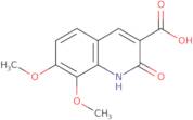 7,8-Dimethoxy-2-oxo-1,2-dihydroquinoline-3-carboxylic acid