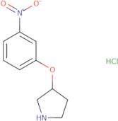 3-(3-Nitrophenoxy)pyrrolidine hydrochloride