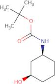 cis-(3-Hydroxy-cyclohexyl)-carbamic acid tert-butyl ester