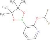 2-(Difluoromethoxy)-3-(4,4,5,5-tetramethyl-1,3,2-dioxaborolan-2-yl)pyridine