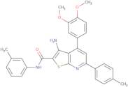 Methyl 9-((2,4-dichlorophenyl)amino)thiazolo[5,4-F]quinazoline-2-carbimidate