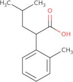 4-Methyl-2-(2-methylphenyl)pentanoic acid