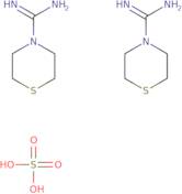 Bis(thiomorpholine-4-carboximidamide) sulfate