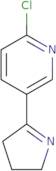 2-Chloro-5-(3,4-dihydro-2H-pyrrol-5-yl)pyridine