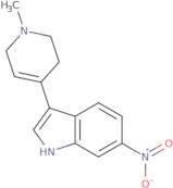 3-(1-Methyl-1,2,3,6-tetrahydropyridin-4-yl)-6-nitro-1H-indole