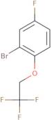 2-Bromo-4-fluoro-1-(2,2,2-trifluoroethoxy)benzene