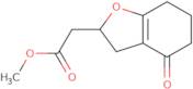 Methyl 2-(4-oxo-2,3,4,5,6,7-hexahydro-1-benzofuran-2-yl)acetate