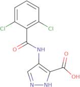 4-(2,6-Dichlorobenzamido)-1H-pyrazole-3-carboxylic acid