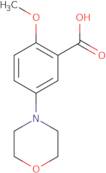 2-Methoxy-5-morpholin-4-yl-benzoic acid