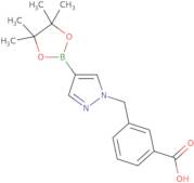 3-[4-(4,4,5,5-Tetramethyl-[1,3,2]dioxaborolan-2-yl)-pyrazol-1-ylmethyl]-benzoic acid