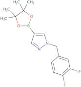 1-[(3,4-Difluorophenyl)methyl]-4-(4,4,5,5-tetramethyl-1,3,2-dioxaborolan-2-yl)pyrazole