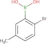 2-Bromo-5-methylphenylboronic acid
