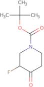 tert-Butyl (3S)-3-fluoro-4-oxopiperidine-1-carboxylate