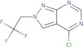 4-Chloro-2-(2,2,2-trifluoroethyl)-2H-pyrazolo[3,4-d]pyrimidine