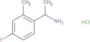 (S)-1-(4-Fluoro-2-methylphenyl)ethanamine hydrochloride