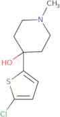 4-(2-Chloro-5-thienyl)-4-hydroxy-1-methylpiperidine