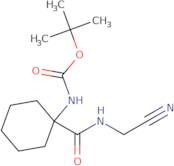 N-[1-[[(cyanomethyl)amino]carbonyl]cyclohexyl]-, 1,1-dimethylethyl ester
