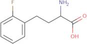 2-Amino-4-(2-fluorophenyl)butanoic acid