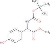 (S)-tert-Butoxycarbonylamino-(4-hydroxyphenyl)acetic acid methyl ester