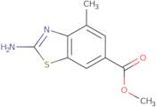 Methyl 2-amino-4-methylbenzo[D]thiazole-6-carboxylate