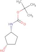 tert-Butyl N-[(1R,3S)-3-hydroxycyclopentyl]carbamate