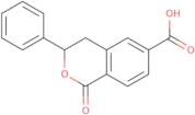 1-Oxo-3-phenyl-3,4-dihydro-1H-2-benzopyran-6-carboxylic acid