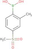 (4-Methanesulfonyl-2-methylphenyl)boronic acid