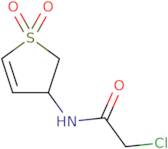 2-Chloro-N-(1,1-dioxo-2,3-dihydro-1λ6-thiophen-3-yl)acetamide
