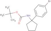 tert-Butyl (1-(4-bromophenyl)cyclopentyl)carbamate