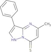 5-Methyl-3-phenylpyrazolo[1,5-a]pyrimidine-7-thiol