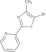 2-(5-bromo-4-methyl-1,3-thiazol-2-yl)pyridine