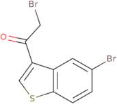 2-Bromo-1-(5-bromo-1-benzothiophen-3-yl)ethan-1-one