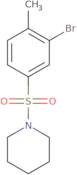 1-(3-Bromo-4-methylphenylsulfonyl)piperidine