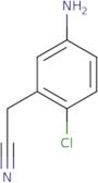 2-(5-Amino-2-chlorophenyl)acetonitrile
