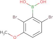 2,6-Dibromo-3-methoxyphenylboronic acid