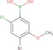 4-Bromo-2-chloro-5-methoxyphenylboronic acid