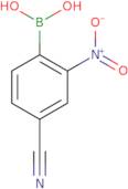 4-Cyano-2-nitrobenzeneboronic acid