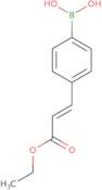 4-(E-3-Ethoxy-3-oxo-1-propen-1-yl)benzeneboronic acid