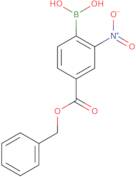 4-(Benzyloxycarbonyl)-2-nitrobenzeneboronic acid