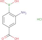 2-Amino-4-carboxylphenylboronic acid HCl