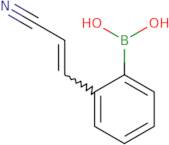 2-[(E)-2-Cyanovinyl]benzeneboronic acid