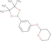 3-(Tetrahydro-2H-pyran-2-yloxy)phenylboronic acid pinacol ester